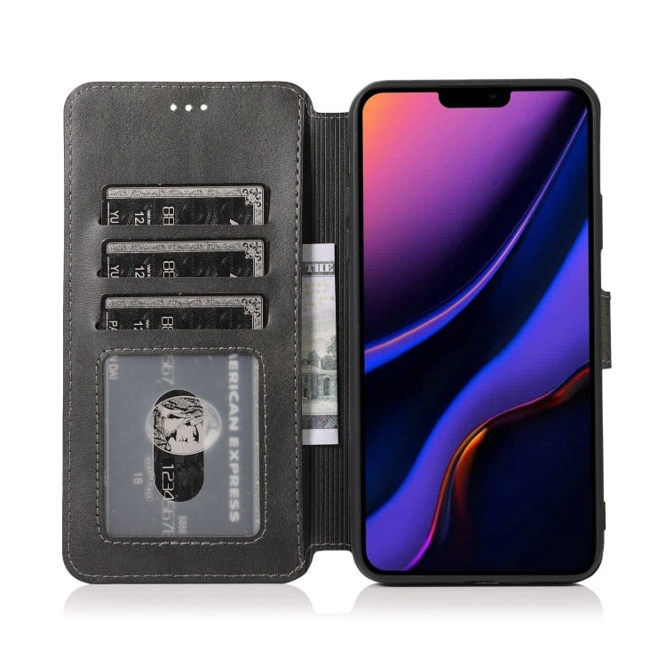 For iPhone 11 Pro Max Shockproof PU + TPU Leather Phone Case