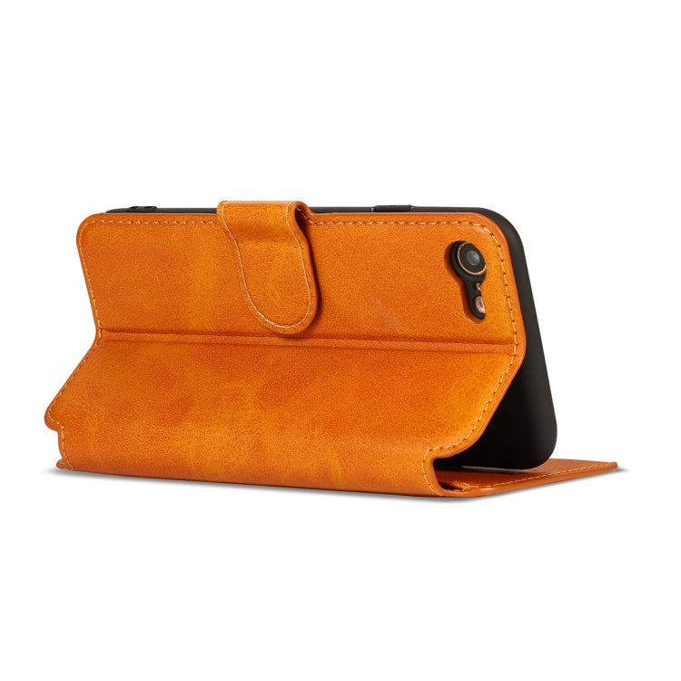 For iPhone SE 2022 / SE 2020 / 8 / 7 Shockproof PU + TPU Leather Phone Case