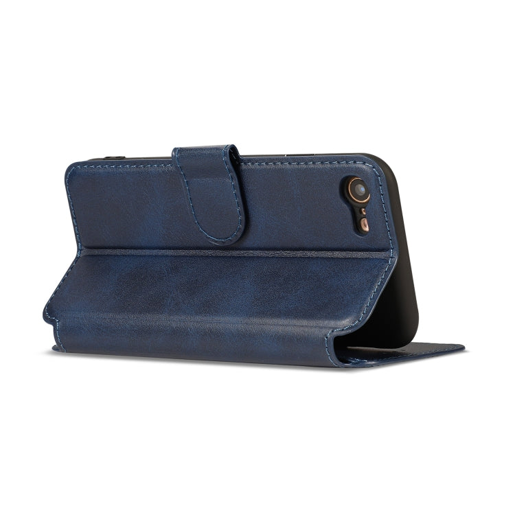 For iPhone SE 2022 / SE 2020 / 8 / 7 Shockproof PU + TPU Leather Phone Case