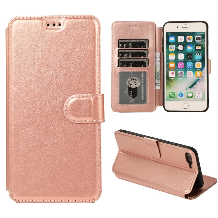 Shockproof PU + TPU Leather Phone Case For iPhone 8 Plus / 7 Plus