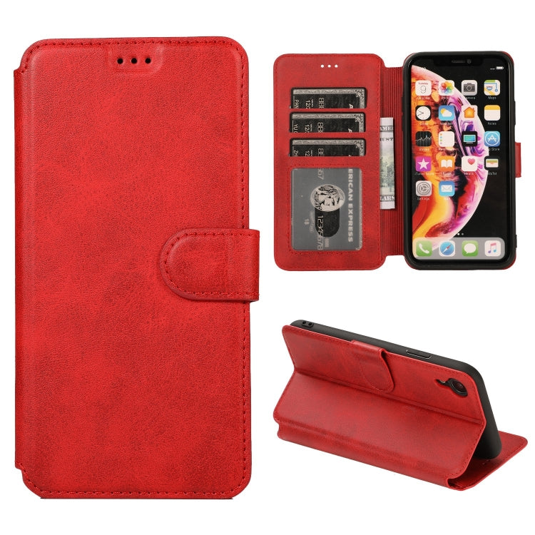 For iPhone XR Shockproof PU + TPU Leather Phone Case