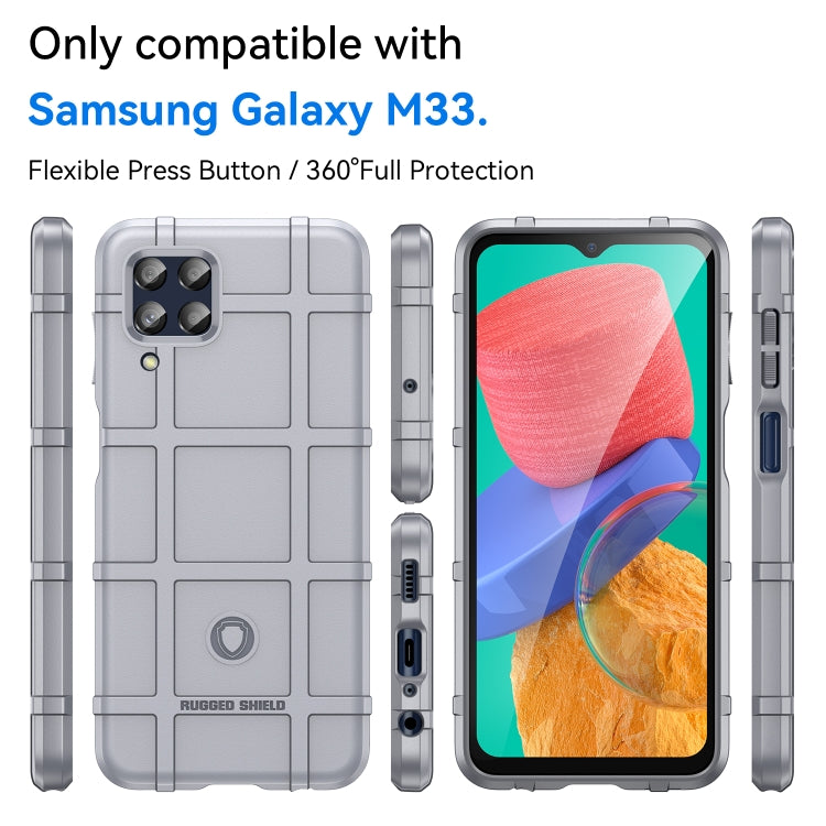 For Samsung Galaxy M33 Full Coverage Shockproof TPU Phone Case