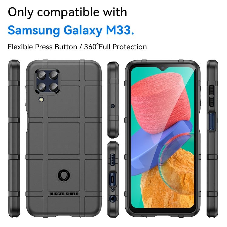 For Samsung Galaxy M33 Full Coverage Shockproof TPU Phone Case