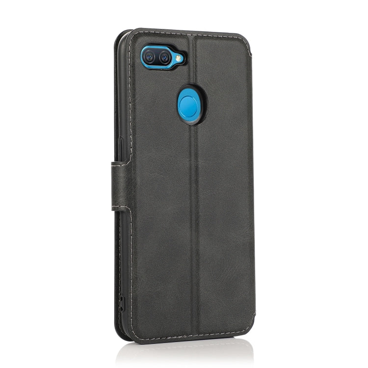 For OPPO A7 Shockproof PU + TPU Leather Phone Case