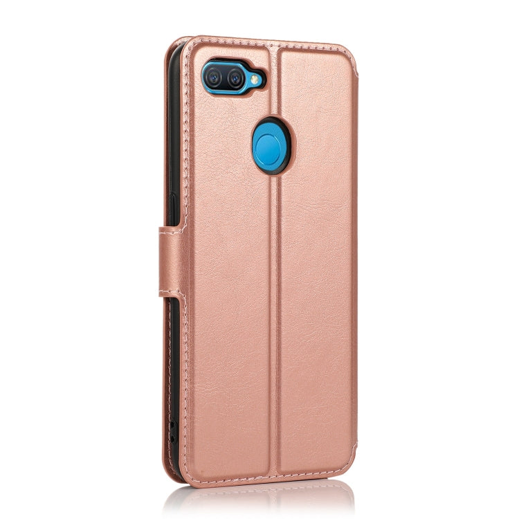 For OPPO A7 Shockproof PU + TPU Leather Phone Case