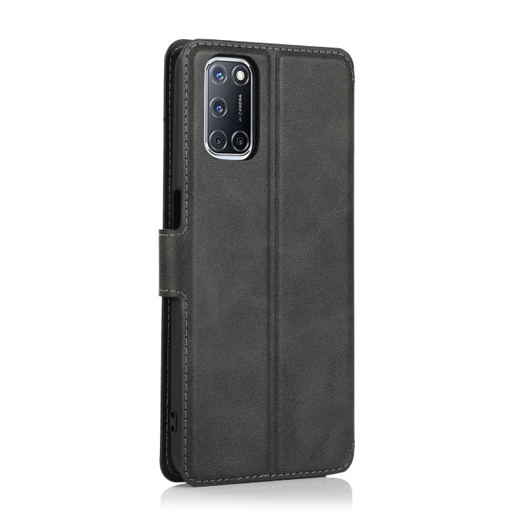 For OPPO A52 Shockproof PU + TPU Leather Phone Case