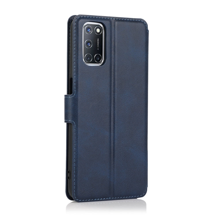 For OPPO A52 Shockproof PU + TPU Leather Phone Case