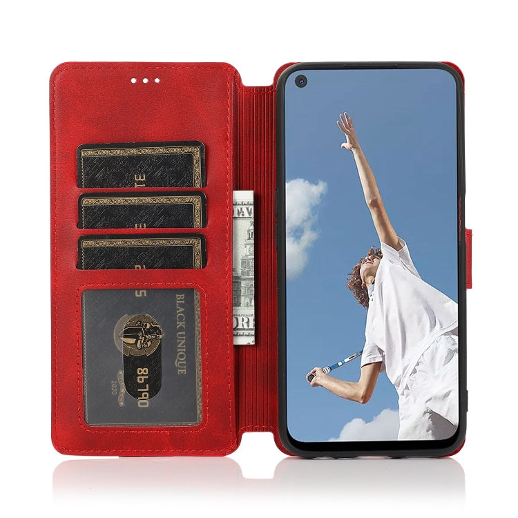 For OPPO A52 Shockproof PU + TPU Leather Phone Case