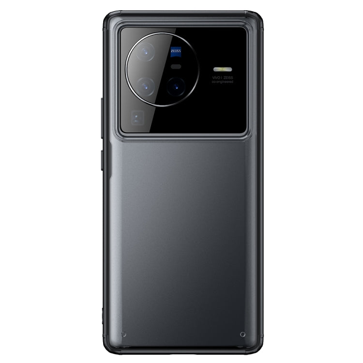 For vivo X80 Pro Four-corner Shockproof TPU + PC Phone Case