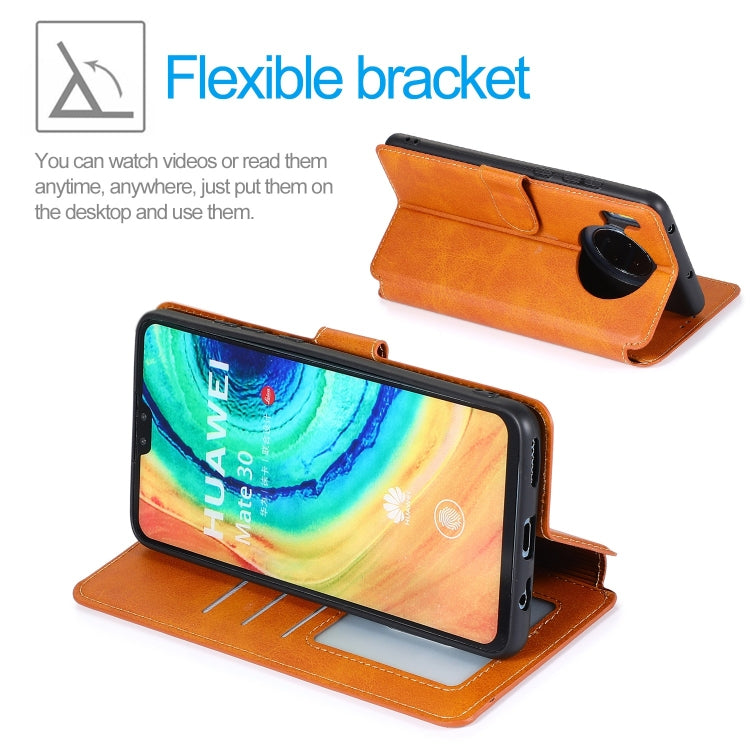 For Huawei Mate 30 Shockproof PU + TPU Leather Phone Case