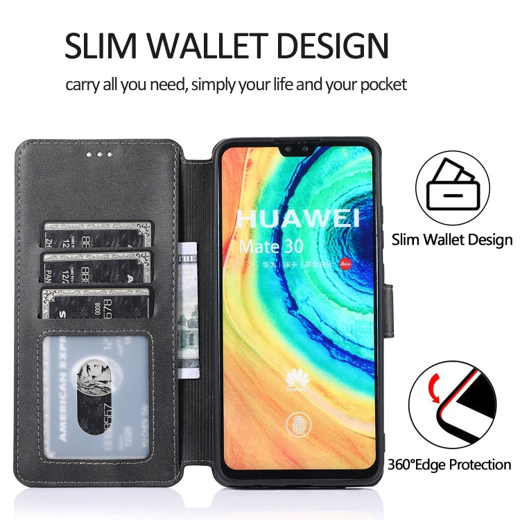 For Huawei Mate 30 Shockproof PU + TPU Leather Phone Case