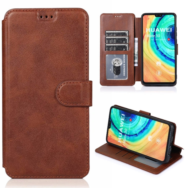 For Huawei Mate 30 Shockproof PU + TPU Leather Phone Case