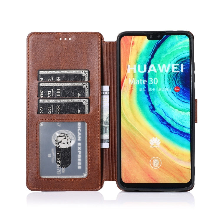 For Huawei Mate 30 Shockproof PU + TPU Leather Phone Case