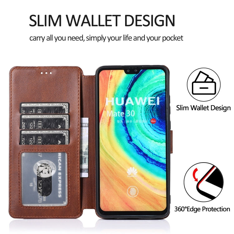 For Huawei Mate 30 Shockproof PU + TPU Leather Phone Case