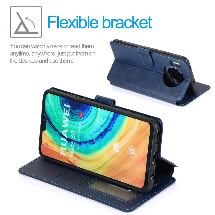 For Huawei Mate 30 Shockproof PU + TPU Leather Phone Case