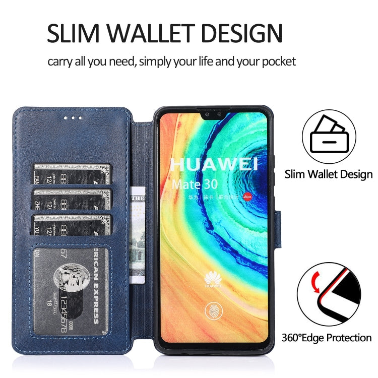 For Huawei Mate 30 Shockproof PU + TPU Leather Phone Case