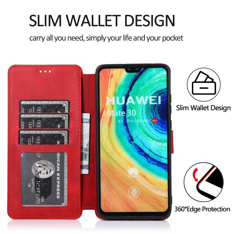 For Huawei Mate 30 Shockproof PU + TPU Leather Phone Case