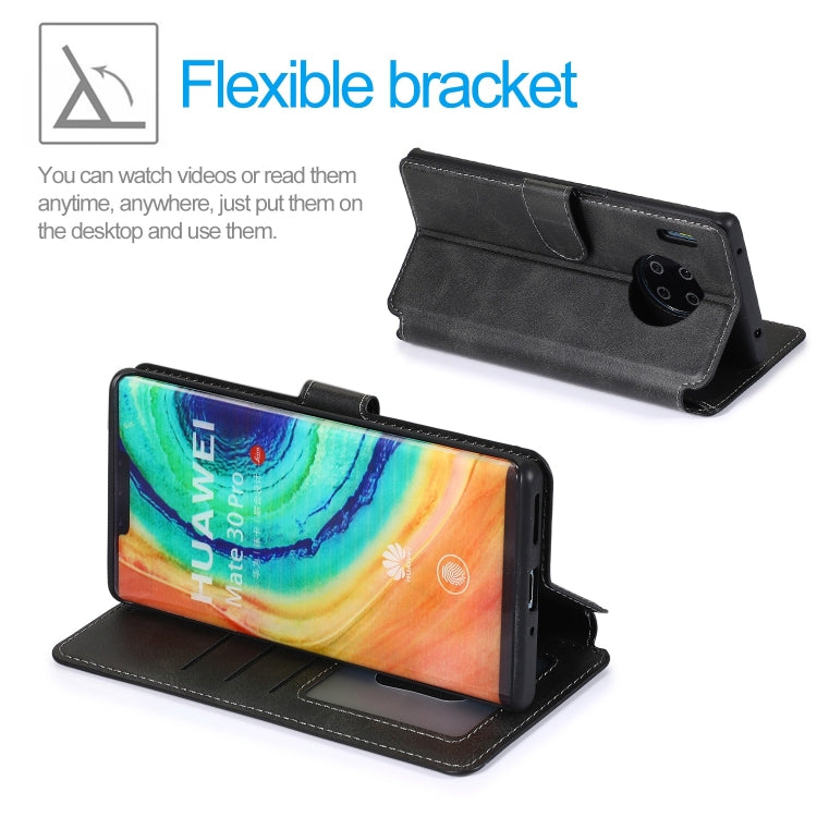 For Huawei Mate 30 Pro Shockproof PU + TPU Leather Phone Case