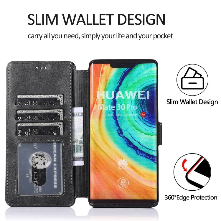 For Huawei Mate 30 Pro Shockproof PU + TPU Leather Phone Case