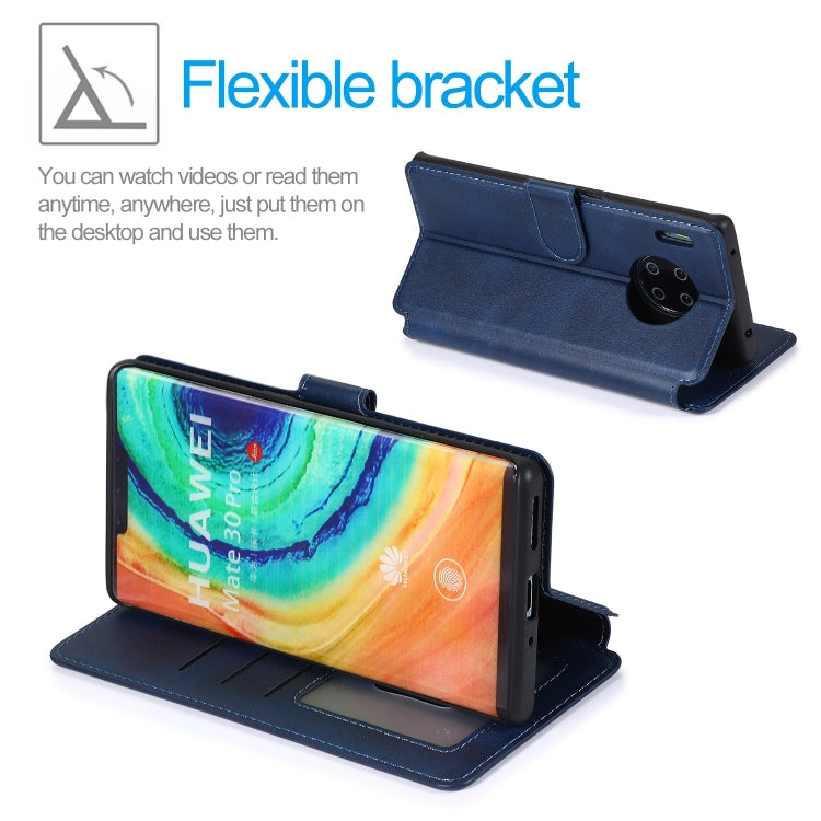 For Huawei Mate 30 Pro Shockproof PU + TPU Leather Phone Case