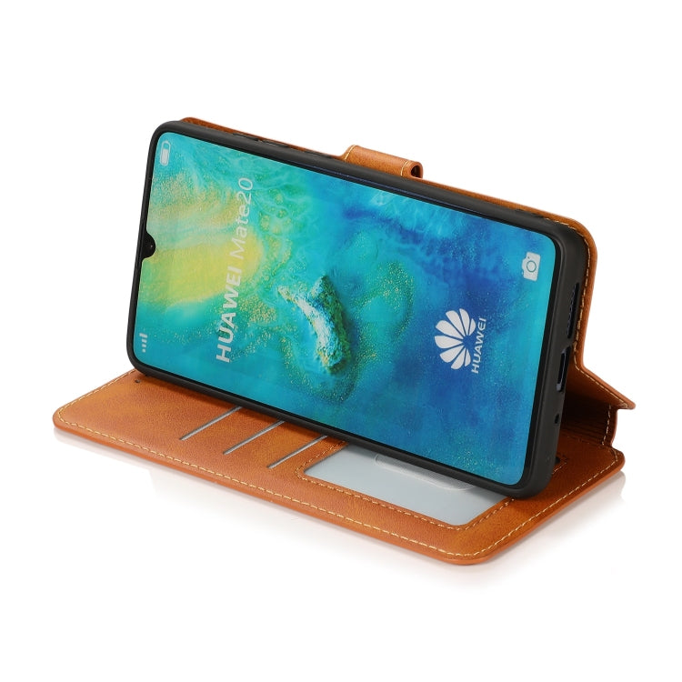 For Huawei Mate 20 Shockproof PU + TPU Leather Phone Case