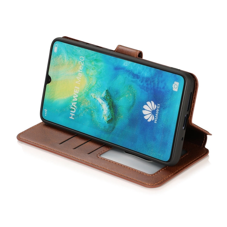 For Huawei Mate 20 Shockproof PU + TPU Leather Phone Case
