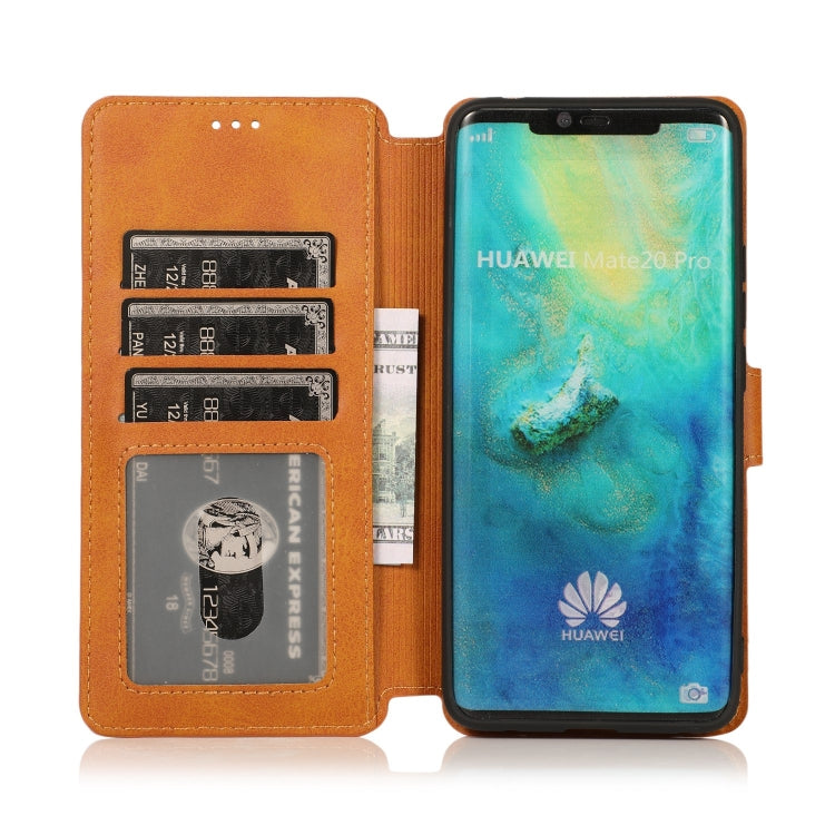 For Huawei Mate 20 Pro Shockproof PU + TPU Leather Phone Case