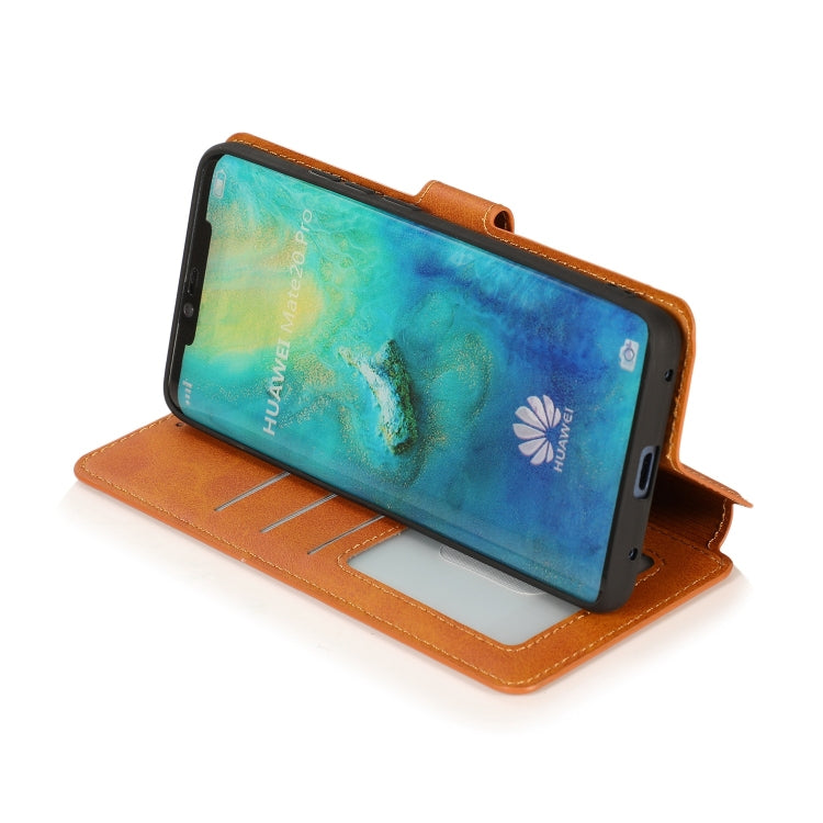For Huawei Mate 20 Pro Shockproof PU + TPU Leather Phone Case