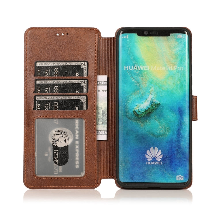 For Huawei Mate 20 Pro Shockproof PU + TPU Leather Phone Case
