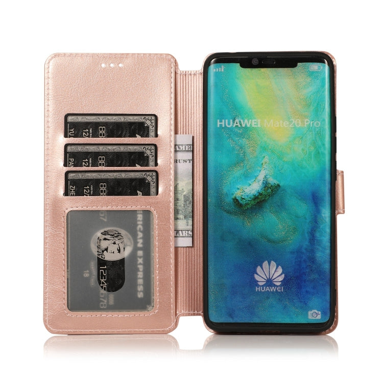 For Huawei Mate 20 Pro Shockproof PU + TPU Leather Phone Case
