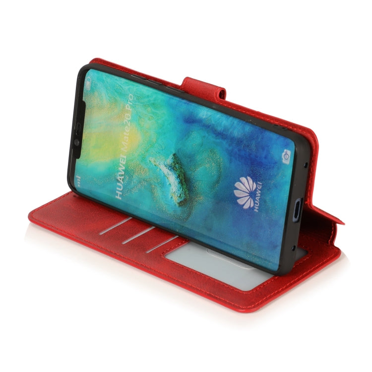 For Huawei Mate 20 Pro Shockproof PU + TPU Leather Phone Case