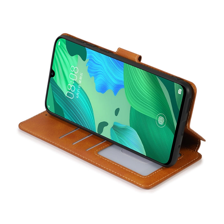 For Huawei nova 5 Shockproof PU + TPU Leather Phone Case