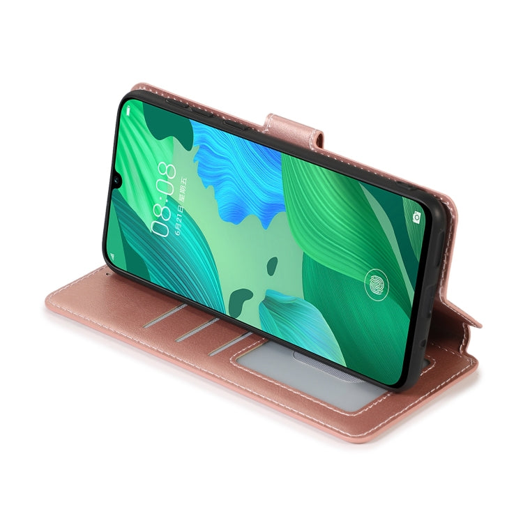 For Huawei nova 5 Shockproof PU + TPU Leather Phone Case