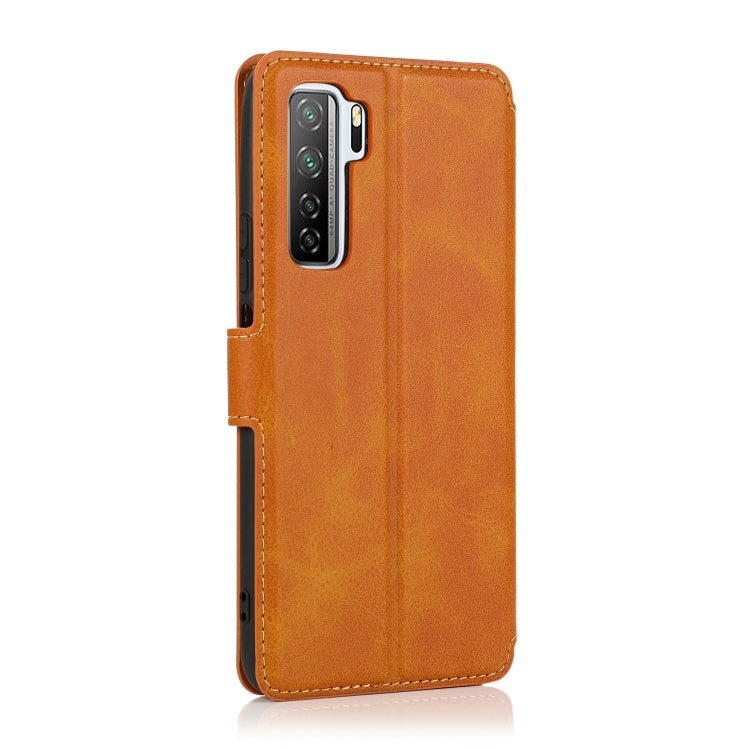 For Huawei nova 7 SE Shockproof PU + TPU Leather Phone Case