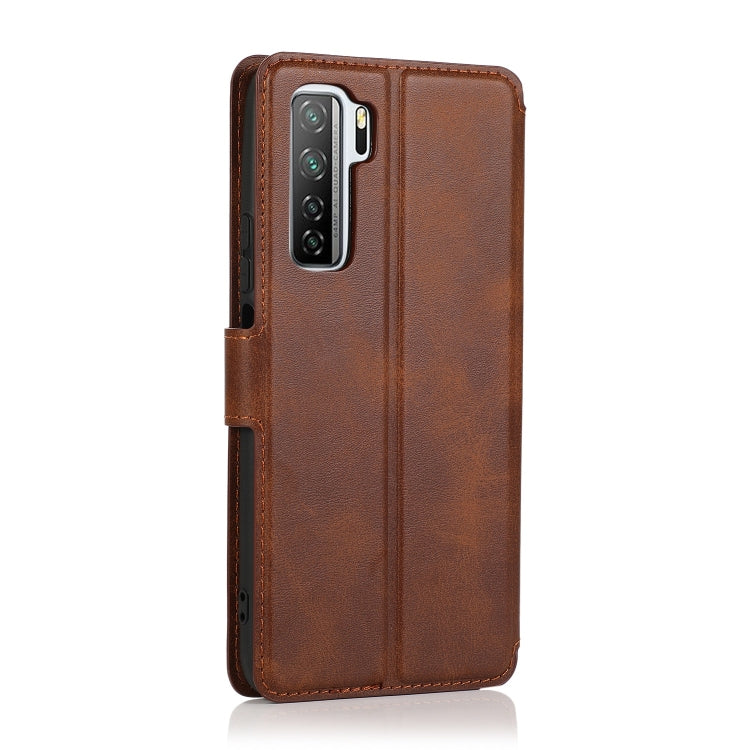 For Huawei nova 7 SE Shockproof PU + TPU Leather Phone Case