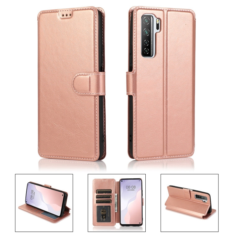 For Huawei nova 7 SE Shockproof PU + TPU Leather Phone Case
