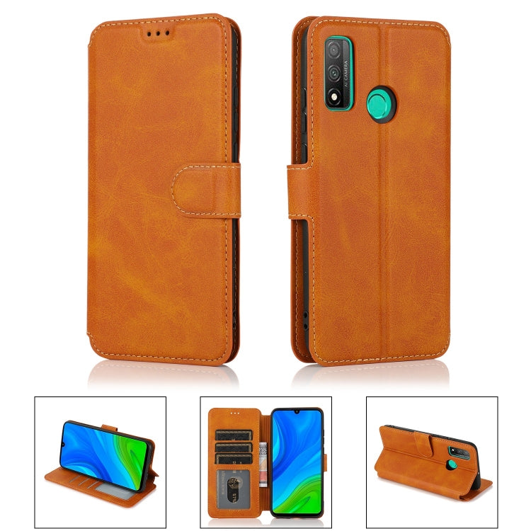 For Huawei P Smart 2020 Shockproof PU + TPU Leather Phone Case