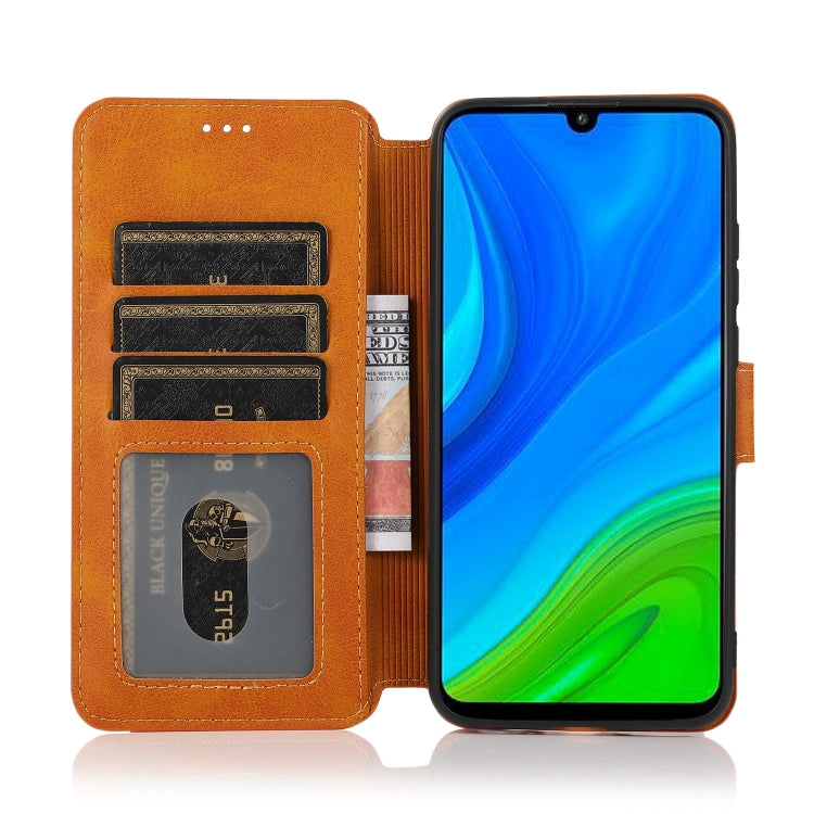 For Huawei P Smart 2020 Shockproof PU + TPU Leather Phone Case