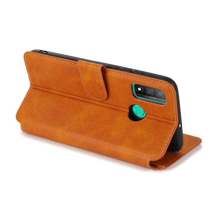 For Huawei P Smart 2020 Shockproof PU + TPU Leather Phone Case