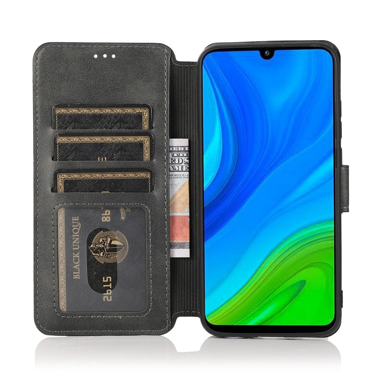 For Huawei P Smart 2020 Shockproof PU + TPU Leather Phone Case