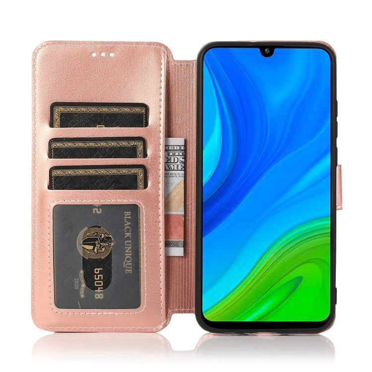 For Huawei P Smart 2020 Shockproof PU + TPU Leather Phone Case