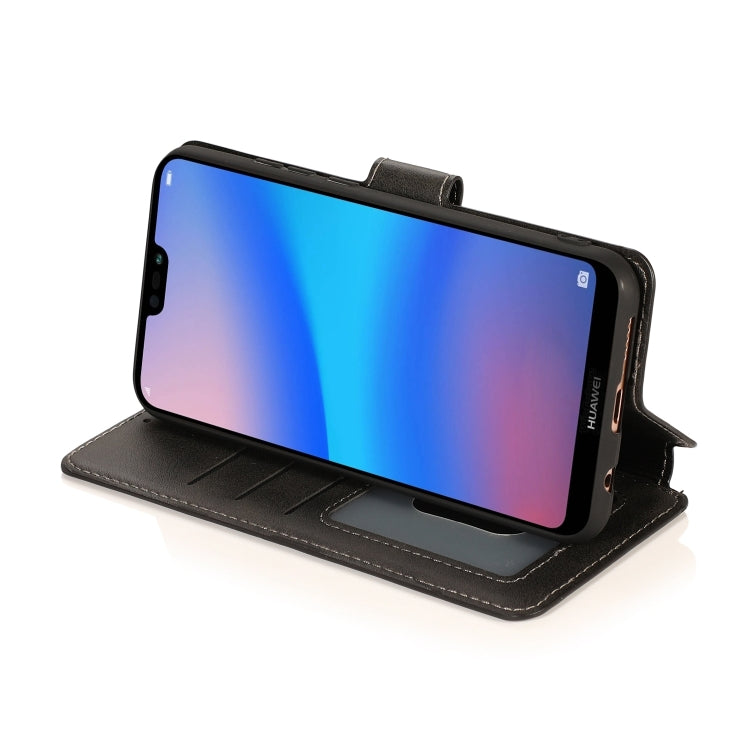 For Huawei P20 Lite Shockproof PU + TPU Leather Phone Case