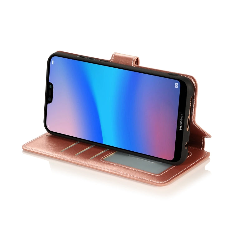 For Huawei P20 Lite Shockproof PU + TPU Leather Phone Case