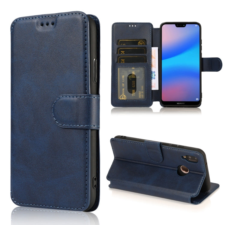 For Huawei P20 Lite Shockproof PU + TPU Leather Phone Case