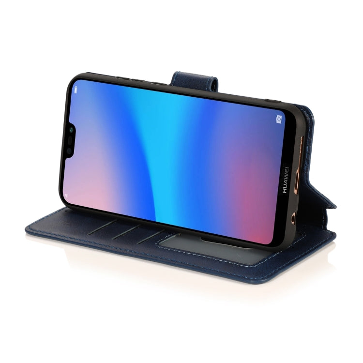 For Huawei P20 Lite Shockproof PU + TPU Leather Phone Case