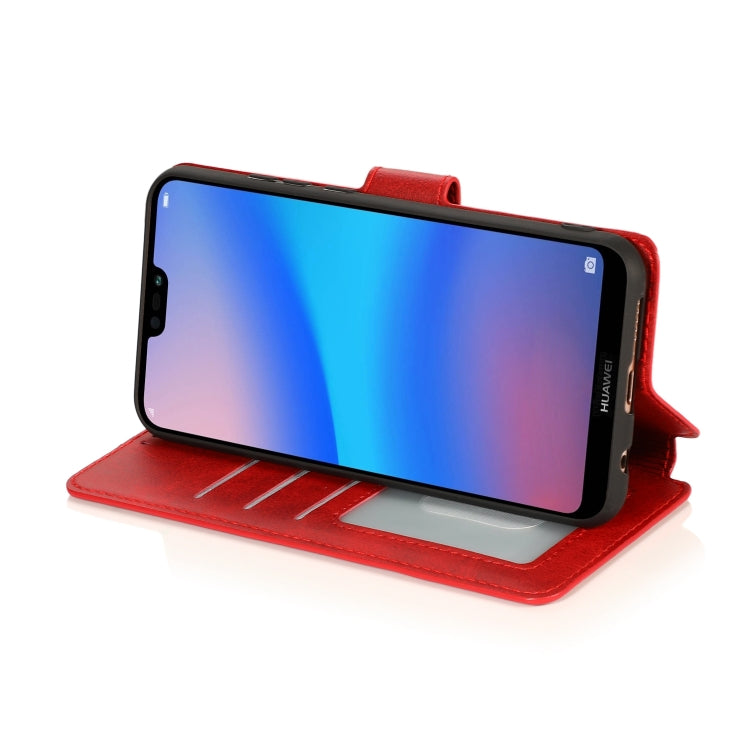 For Huawei P20 Lite Shockproof PU + TPU Leather Phone Case