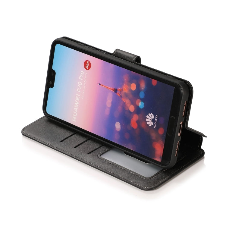 For Huawei P20 Pro Shockproof PU + TPU Leather Phone Case