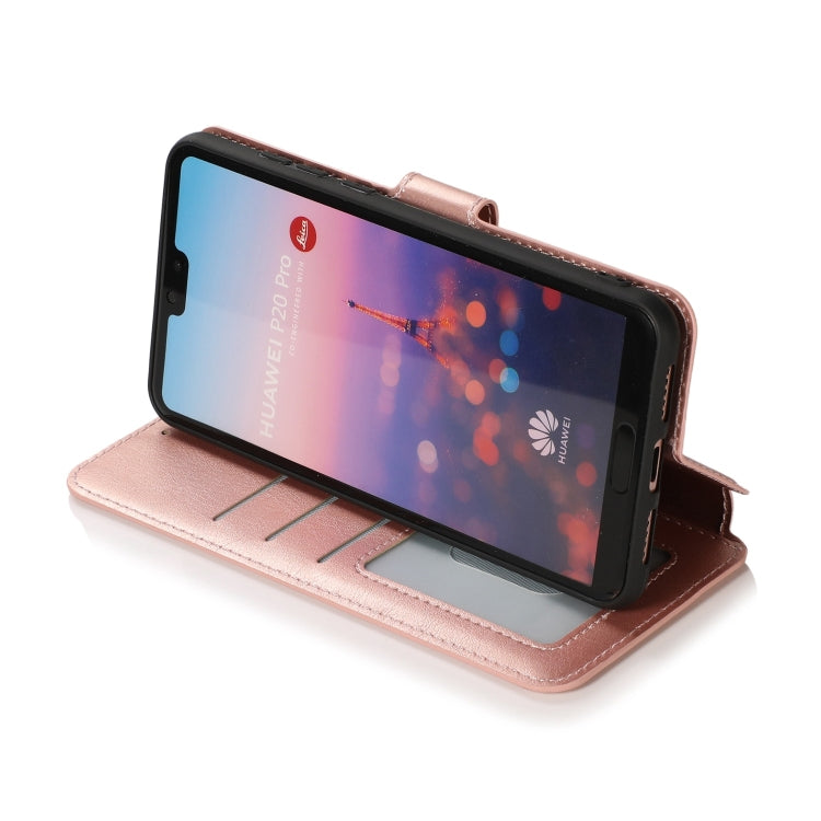 For Huawei P20 Pro Shockproof PU + TPU Leather Phone Case