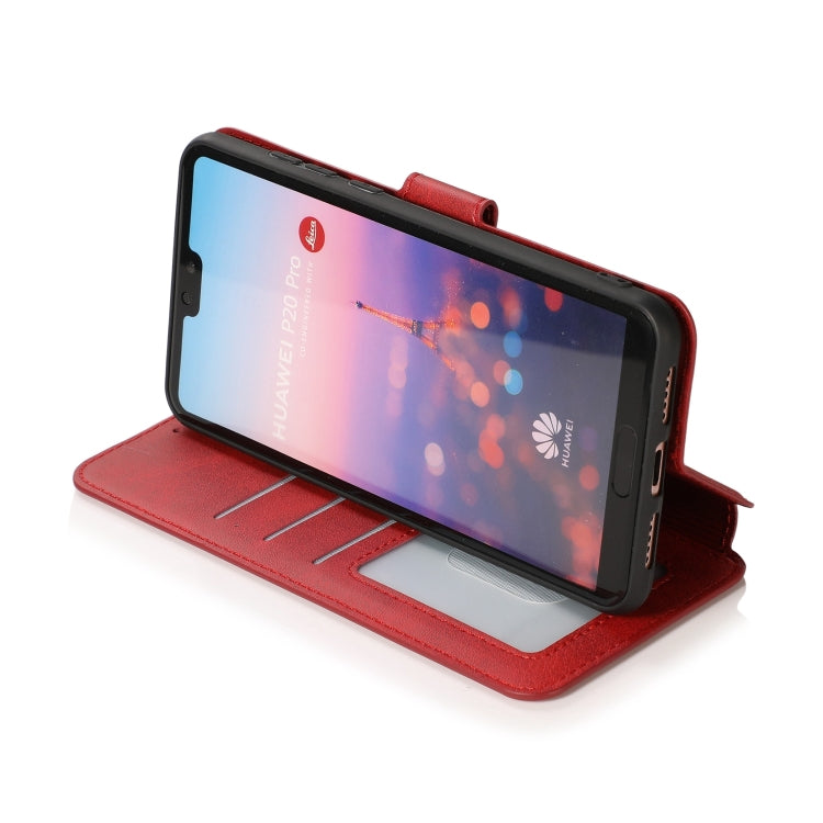 For Huawei P20 Pro Shockproof PU + TPU Leather Phone Case