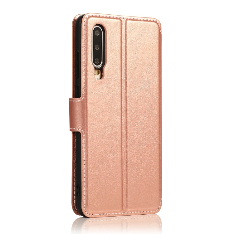 For Huawei P30 Shockproof PU + TPU Leather Phone Case